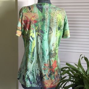 Wrinkle look t-shirt